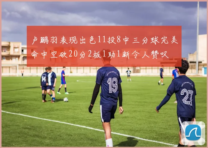 卢鹏羽表现出色11投8中三分球完美命中空砍20分2板1助1断令人赞叹