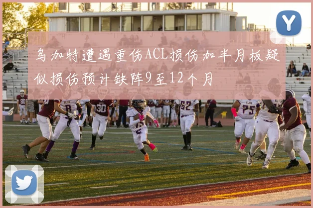 乌加特遭遇重伤ACL损伤加半月板疑似损伤预计缺阵9至12个月
